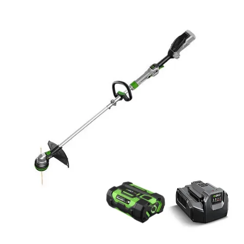 חרמש נטען עם מוט טלסקופי 35 סמ - Brushless 56V סוללה 2.5Ah מטען קיט EGO